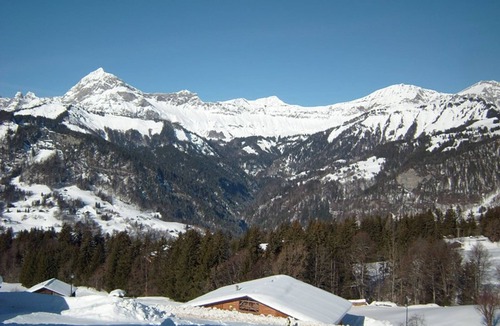 Cohennoz Apartment | Cozy studio for 4 at the foot of the slopes, pets allowed, parking