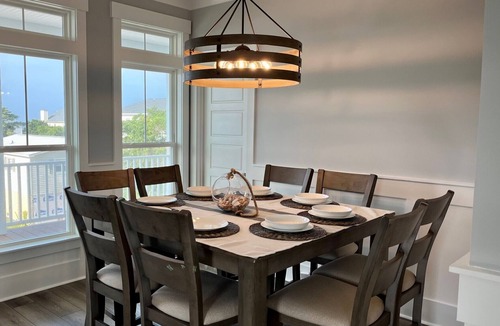 Oak Island House | DreamWaver - Beautiful new home w/pool steps from the beach!