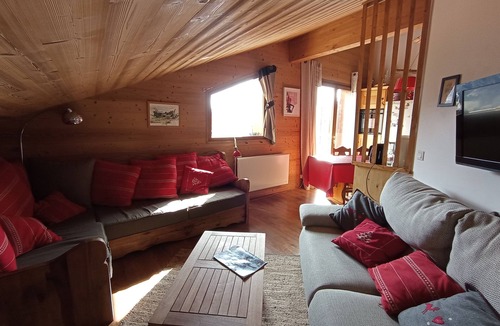 Hauteluce Apartment | Duplex 50m2 pied des pistes 6 pers les saisies hauteluce/contamines montjoie