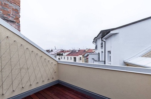 Vinohrady Apartment | Elegant Attic Loft with Private Terrace in Vinohrady