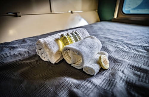 Galveston Bed & Breakfast | Enjoy a Night at the Galveston Museum aboard the Historic Bonnie Brook Rail Car