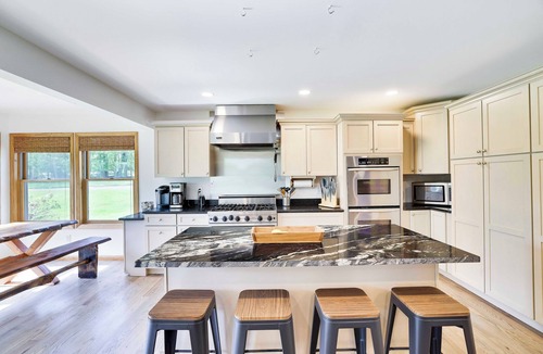 Lakeville House | Expansive Evergreen Estate by Lake Wallenpaupack-12BD 7BA- 2 Pools- Sauna& Spa