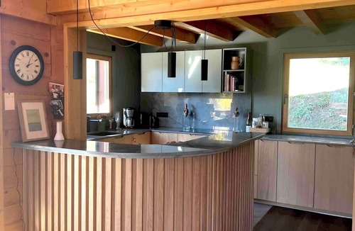 Notre-Dame-de-Bellecombe Ski Chalet | Family chalet in the Alps with great views and 3 distinctive living spaces.