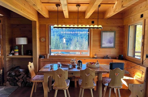 Notre-Dame-de-Bellecombe Ski Chalet | Family chalet in the Alps with great views and 3 distinctive living spaces.