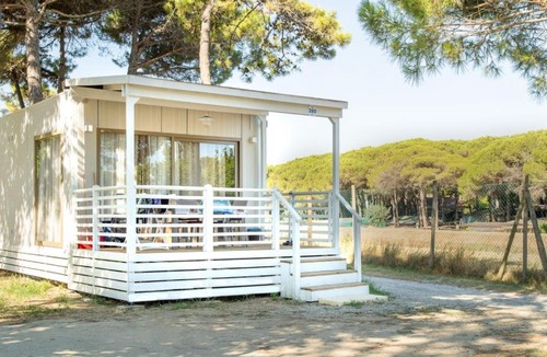Zadina Pineta House | Ferienpark Cesenatico Mobilehome Giove für 5 Personen