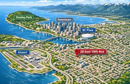 Riley Park House | MAJOR INTERNATIONAL SPORTING EVENT 2026 vancouver luxury stay sleeps 7 free parking city center
