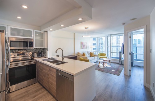 Coal Harbour Condo | ⚽ Major international sporting event | Furnished Coal Harbour Condo | Parking Included