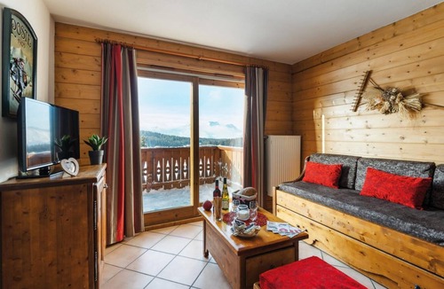 Les Saisies Apartment | Fitness, swimming pool, balcony, tv, ski locker, 50m², Les Saisies