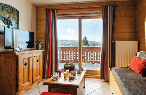 Les Saisies Apartment | Fitness, swimming pool, balcony, tv, ski locker, 50m², Les Saisies
