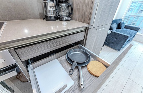 Toronto Entertainment District Condo | Furnished 1 Bedroom CN View Condo NOBU Residences Entertainment District Toronto