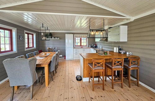 Kroderen House | Gorgeous home in Eggedal with sauna