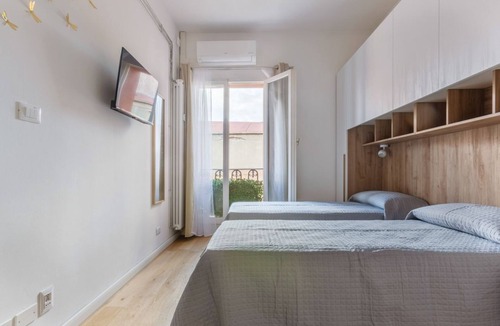 Bologna Fiere District House | GuestHost - Cozy studio apartment located on the first floor of a two-story building.22 sqm, sleeping area with two single beds and bathroomA few steps from Porta San Donato-one of the thirteen access gates,of which today only nine remain-12min by bus fr