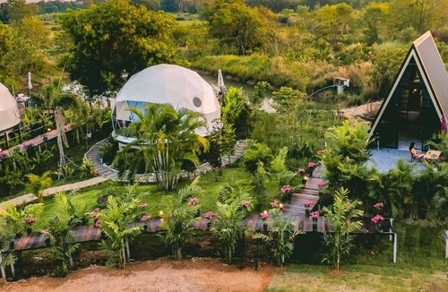 Udon Thani Cabin | Heavenly A Frames with own Terrace and Garden