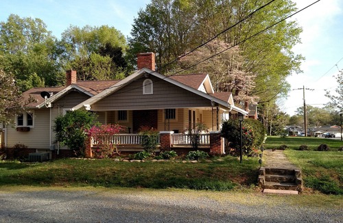 Rural Hall House | Historic Craftsman bungalow near Winston Salem, wineries and mountain activities