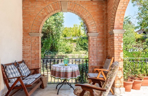 Rapolano Terme House | Holiday Home 'Casa San Francesco Rapolano' with Private Terrace, Private Garden and Wi-Fi