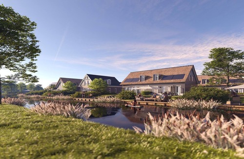Opperdoes House | Holiday Home in Medemblik with Private Jetty