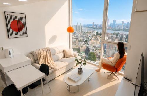 Hapjeong-dong Apartment | Hongdae Han River View Studio16