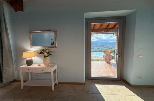 Poppi Apartment | Inviting apartment in Poppi with patio