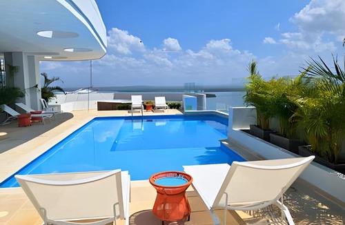 La Boquilla Apartment | Jacuzzi with Ocean View, 3 Bedrooms, Sky and Sea
