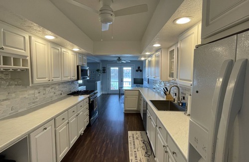 Decatur House | Lakefront, family/dog friendly, paddle board, kayak, views in every room