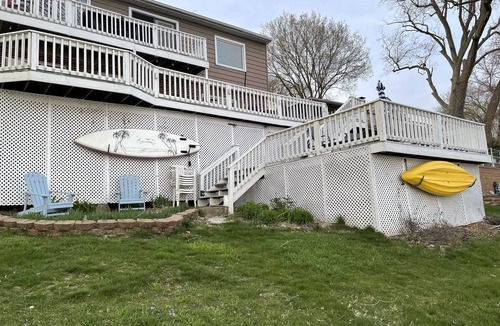 Decatur House | Lakefront, family/dog friendly, paddle board, kayak, views in every room