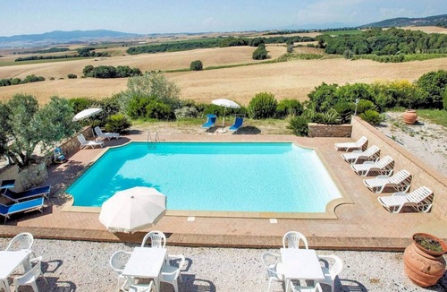 Santa Luce Villa | Large villa with pool,tennis court,wonderful view., A/C, Village walk distance