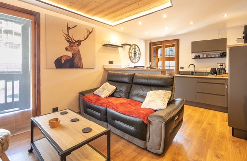 La Giettaz Apartment | Le Cerf des Alpages - Appt cosy pour 2