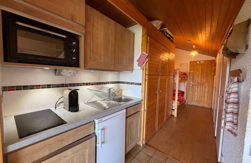 Les Saisies Apartment | Les Saisies Apartment - Up to 6 people, 2 rooms, 28.90m², piste view