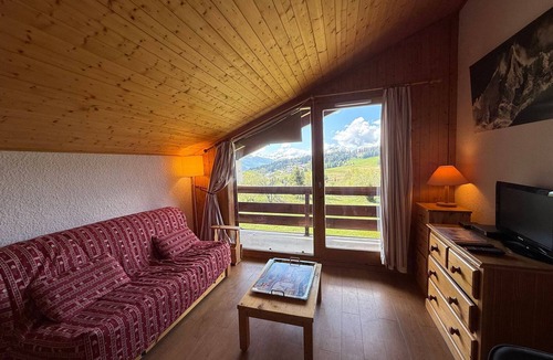 Les Saisies Apartment | Les Saisies Apartment - Up to 6 people, 2 rooms, 28.90m², piste view
