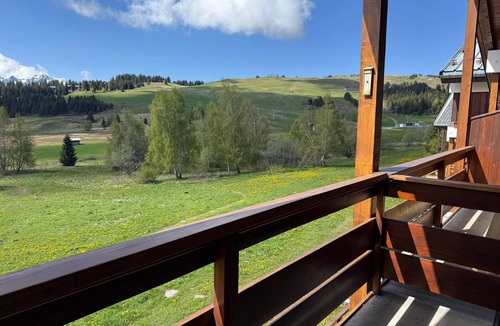 Les Saisies Apartment | Les Saisies Apartment - Up to 6 people, 2 rooms, 28.90m², piste view