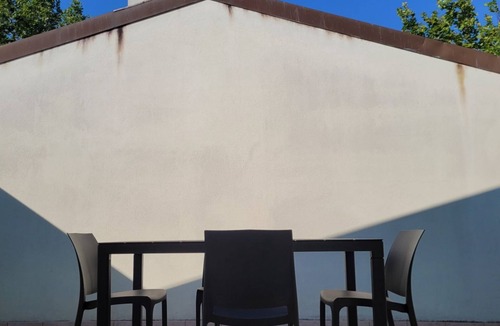 Cesenatico Apartment | Location: in the central area, a few steps from the sea and all services.Description: very central four-room apartment on two floors connected by stairs.1st floor: large living room with sofa, table, kitchenette and dishwasher - bedroom with double bed -