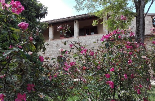 Colle di Val d'Elsa Villa | Lovely apartment in villa with pool, WIFI, A/C, TV, patio and panoramic view, close to San Gimig.
