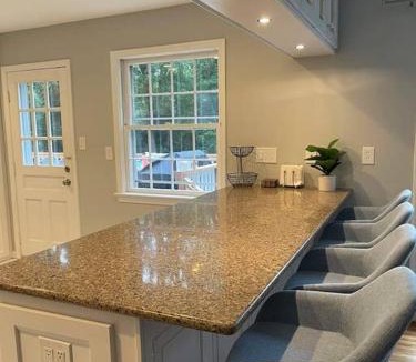 Colesville House | Lux Family Xcape with HotTub Fireplace Deck BBQ
