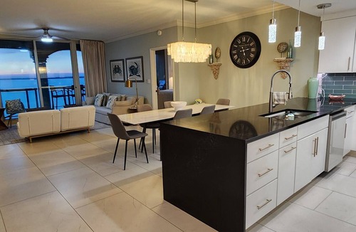 Pensacola Beach Condo | Luxurious Renovated 2 BR at Portofino's Family Friendly Resort on the Beach!
