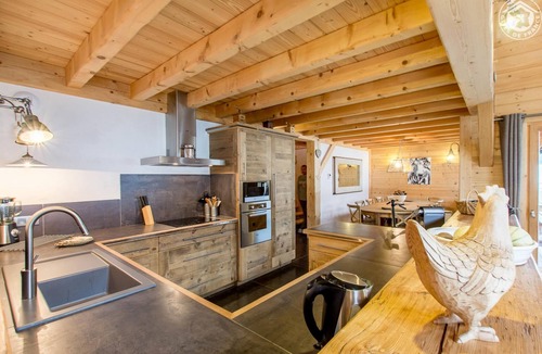 Notre-Dame-de-Bellecombe Ski Chalet | LUXURY CHALET - ski slopes - Spa and Sauna - Unique 5 ears of Savoy