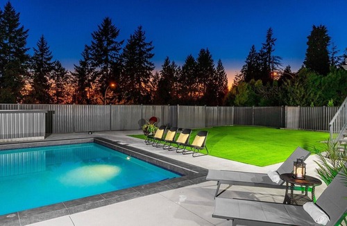 West Vancouver House | Luxury Large Private Modern Home with Pool