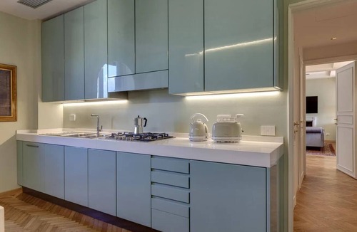 Santa Maria Novella Apartment | Luxury Riverside Apartment with Arno Views, Balconies & Private Garage