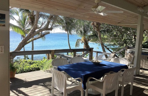 Hart Bay House | Mampoo Hill- a Beachfront House 60 feet from the Ocean with optional Jeep