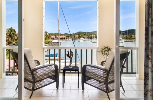 Rodney Bay Condo | Marina-view 3BR condo in Rodney Bay with pool, AC & WiFi, Harbour#7
