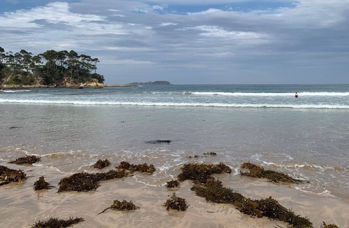 Denhams Beach House | Minutes walk to sheltered Denhams Beach