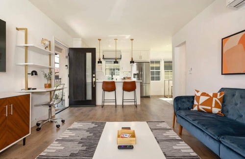 Carlson Park Apartment | Modern Culver City Stay with Balcony & Parking