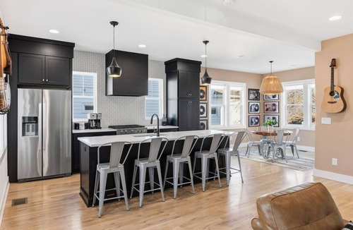 Hope Gardens House | Modern House by Downtown with Garage + Fenced-in Yard