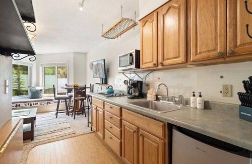 Telluride Condo | Mountain Hideaway w River Views + Walk to Chair 7 @ Viking Lodge 315