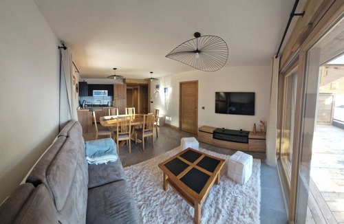 Bisanne 1500 Apartment | New apartment with beautiful view of the Beaufortain mountains