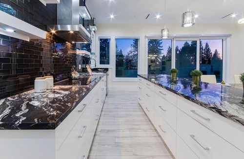 West Vancouver House | New Luxury Large Modern Home with Pool & Views