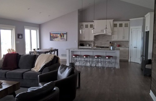 Montague House | New Summer home on the scenic Montague River, relax in comfort