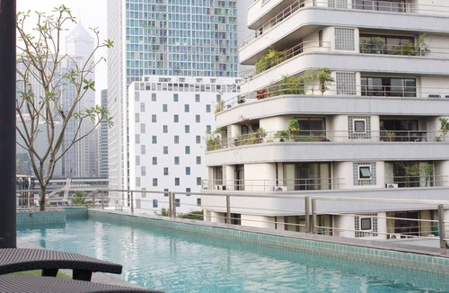 Ploenchit Condo | Newly renovated Work-Friendly Condo @ Heart of BKK 5mins to Train