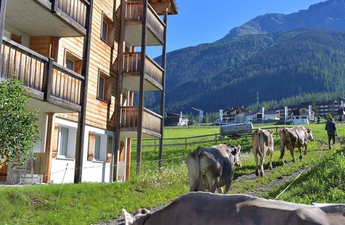 Savognin Apartment | Nice apartment for 4 guests with WIFI, TV, terrace and panoramic view