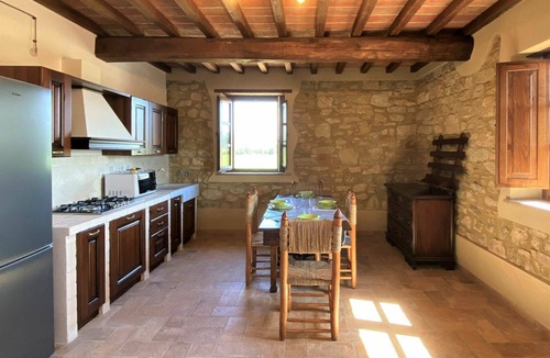 Guardistallo Apartment | Nice apartment for 4 people with A/C, pool, WIFI, patio, pets allowed and panoramic view
