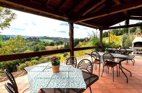 Sughera Apartment | Nice apartment with WIFI, A/C, pool, TV, terrace and panoramic view, close to San Gimignano